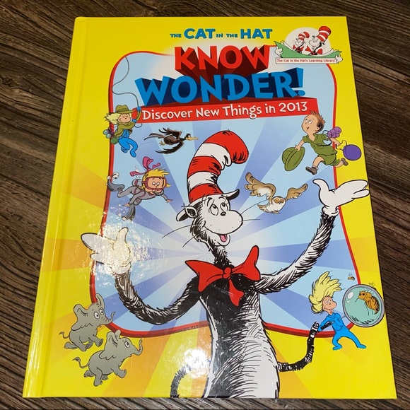 Dr. Seuss Other - 5/$25 The Cat In The Hat Know Wonder Discover New Things in 2013 by Dr Seuss